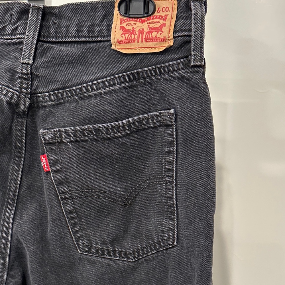 Levi’s ’94 Baggy Open Mind Black Wash Size 31 - Picture 6 of 9
